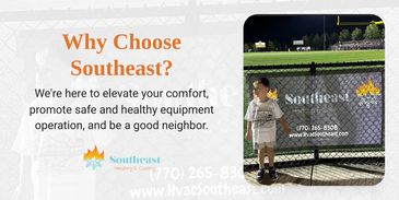 AC repair in Alpharetta, Georgia by Southeast Heating and Cooling. Skilled technicians.