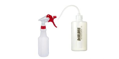 spray bottle and squirt bottle