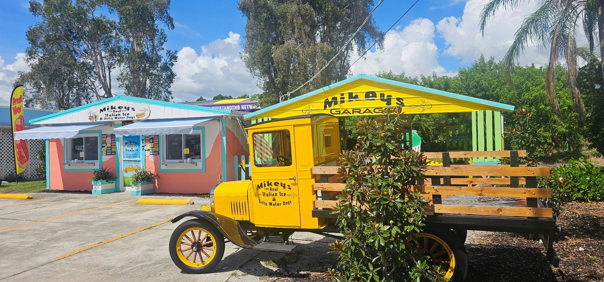 Mikeys Real Italian Ice and Dirty Water Dogs