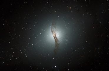 NGC5128 - Centaurus A.  Wyperfield National Park, Victoria.
2 April, 2025