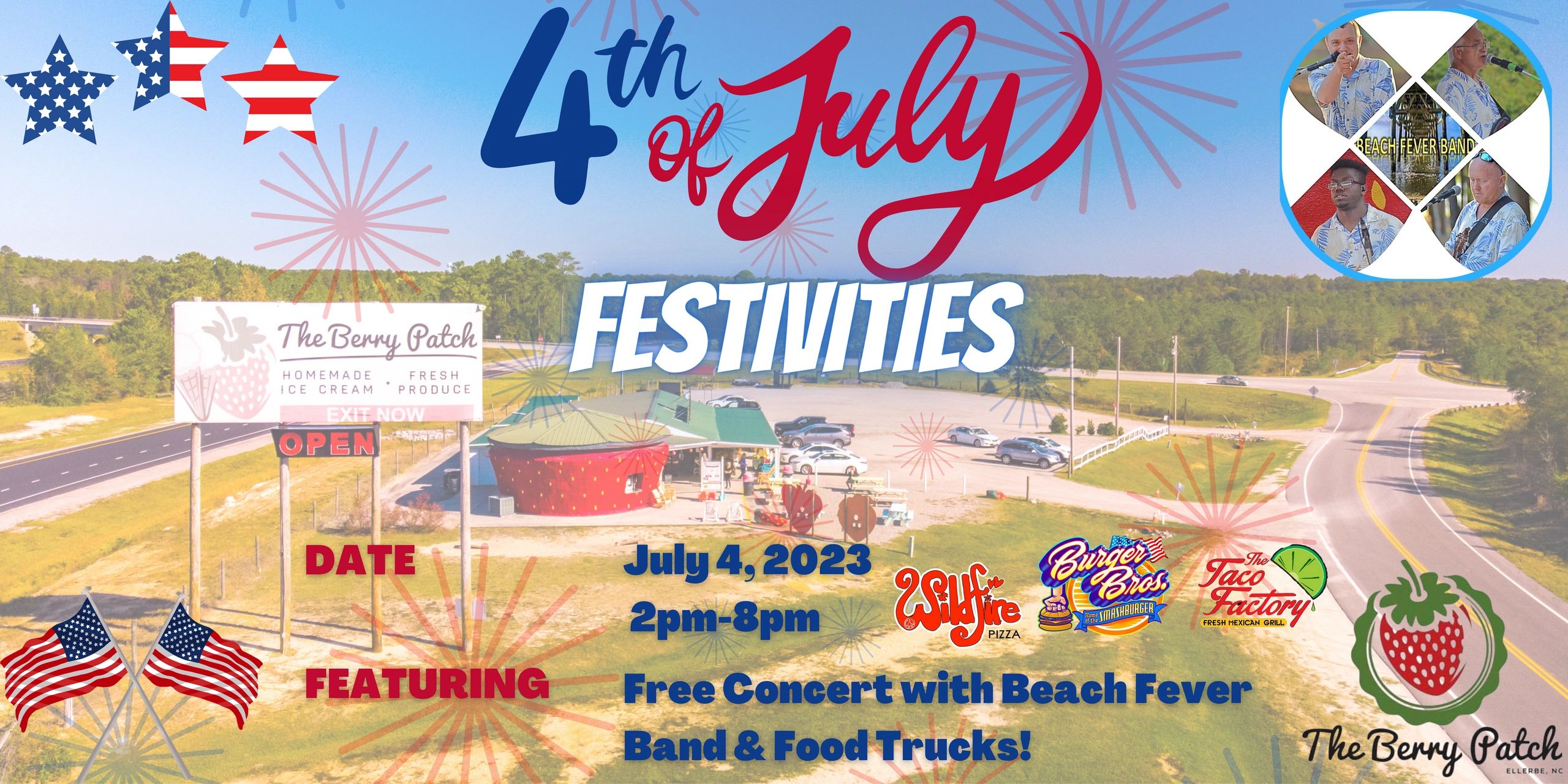 4th of July Festivities at The Berry Patch