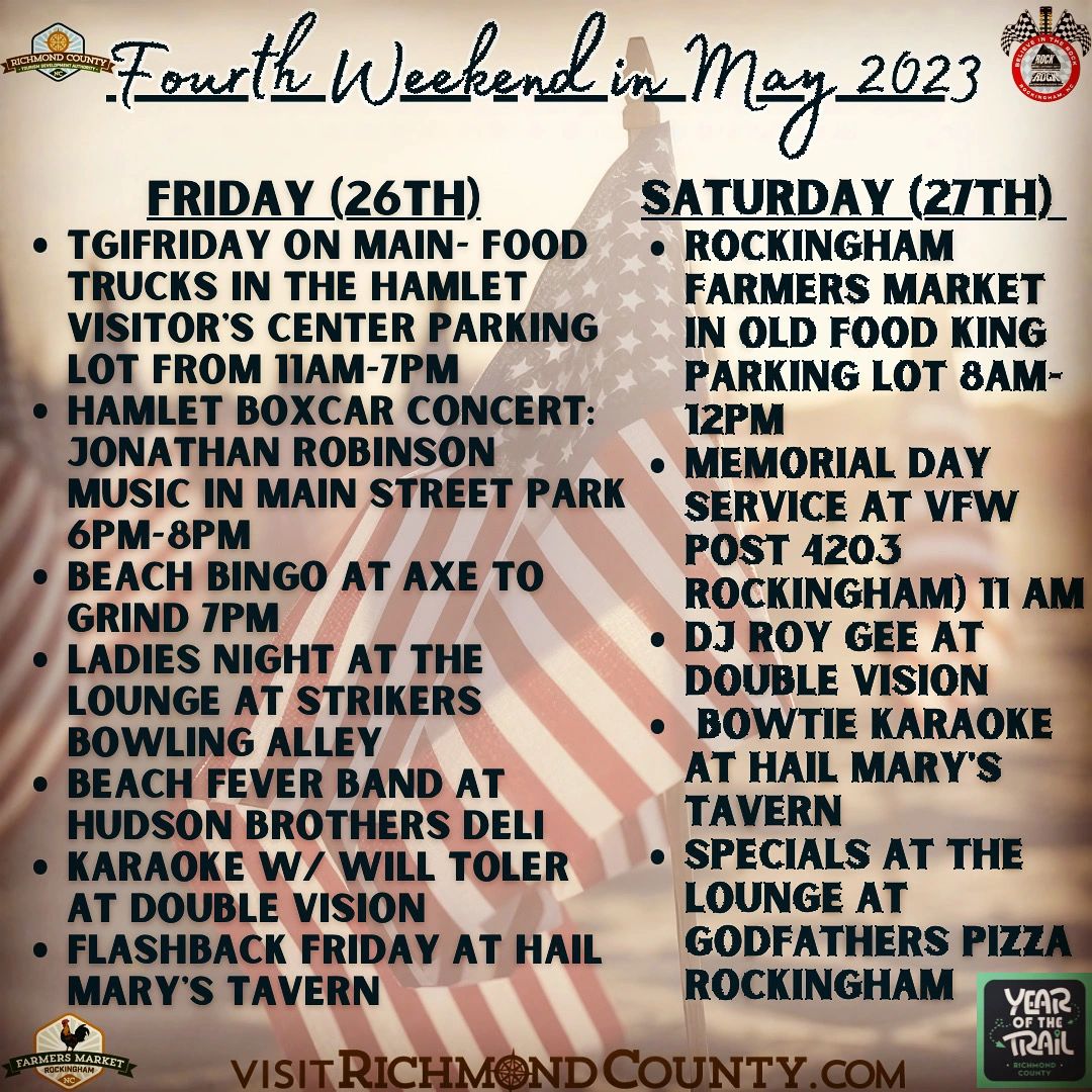 Memorial Day Weekend