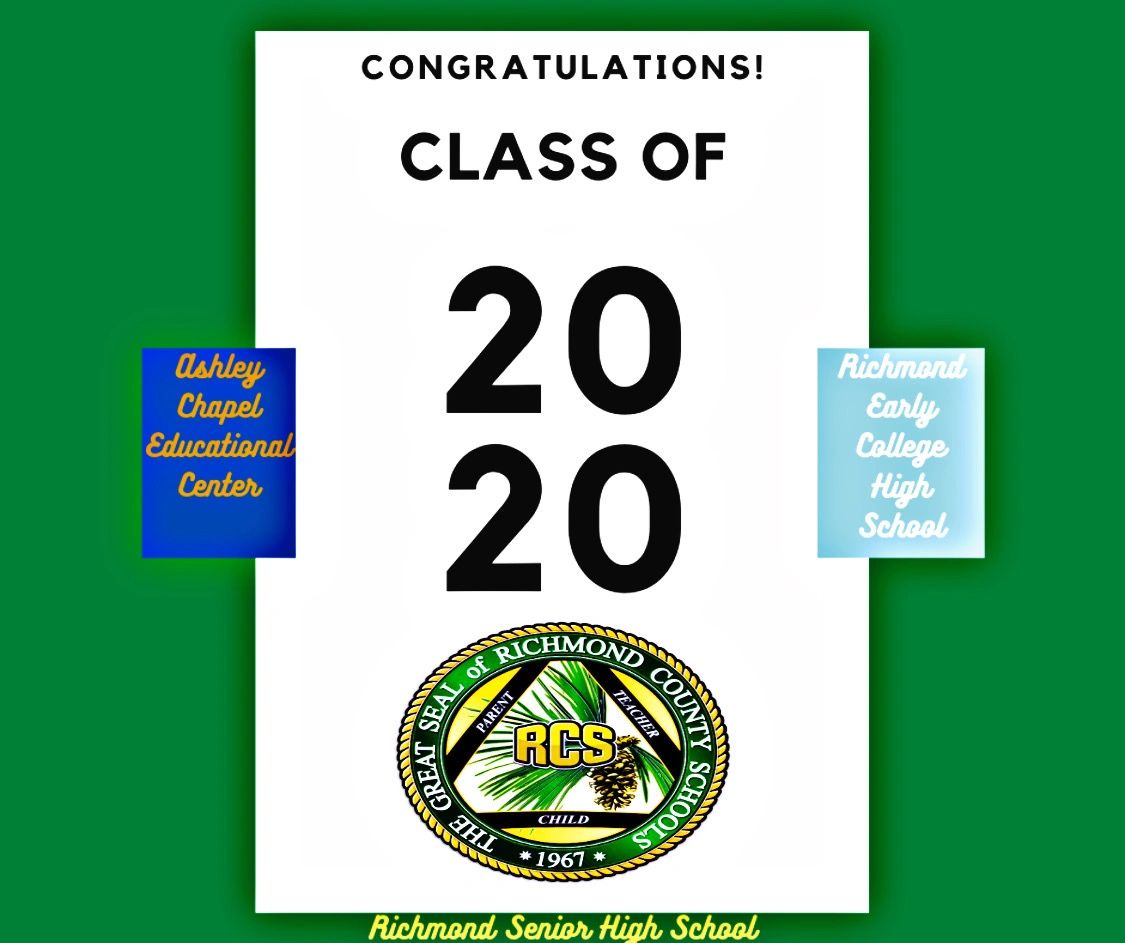 Richmond County Schools 2020 Graduation