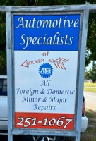 Automotive Specialists of Broken Arrow