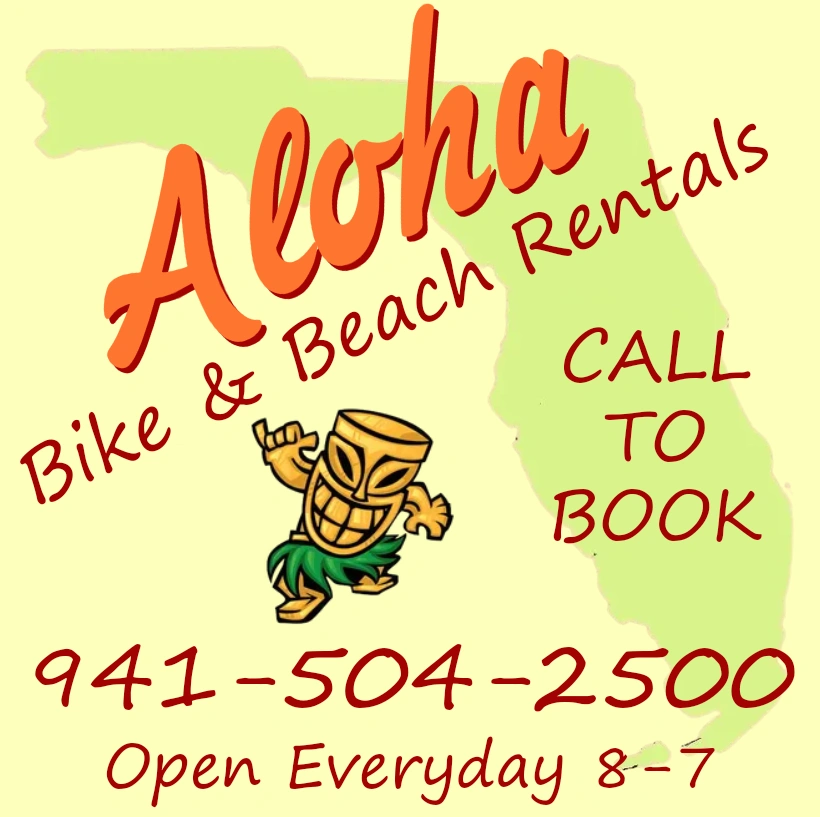 bike rental 
kid bike rental
beach chair rental 
beach umbrella rental
cabana rental
baby seat renta