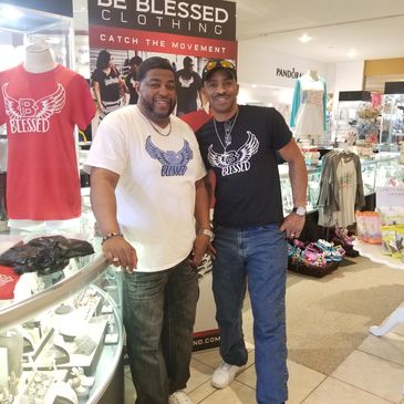 Pop-up shop for Be Blessed Culture apparel!