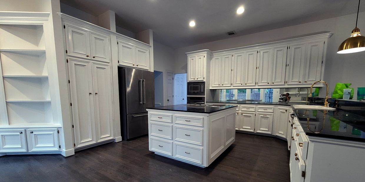 Flawless Kitchen Cabinet Refinishing by Vassett Painting & Construction – Fort Myers, FL