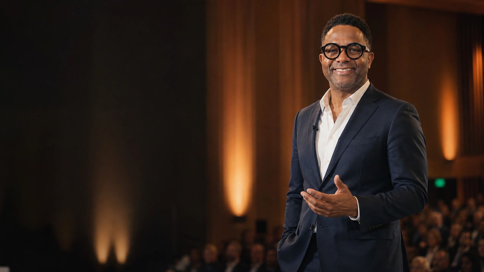 Editorial portrait of keynote speaker, educator, and author Cobby M. Williams.