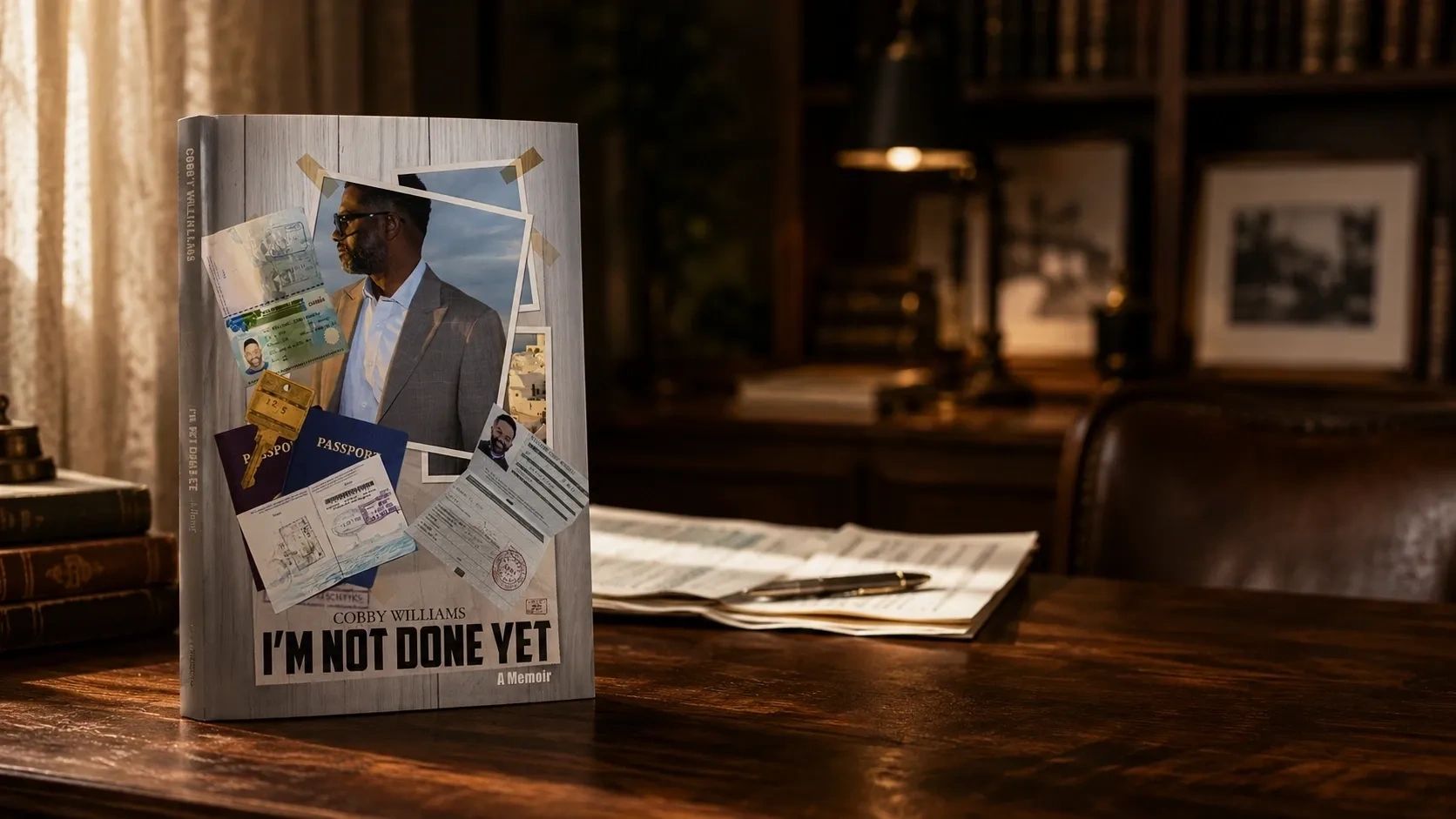 I'm Not Done Yet! memoir by Cobby M. Williams central themes: resilience, second chances, and hope.