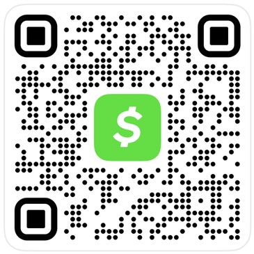 QR code with a green dollar sign in the center.