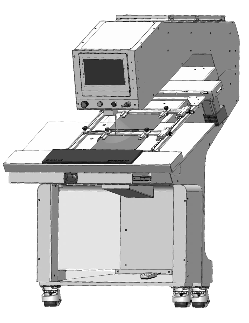 Insertion Systems IS-CC1® Axial & Radial Through Hole Component Cut and Clinch Machine for PCB'S. 