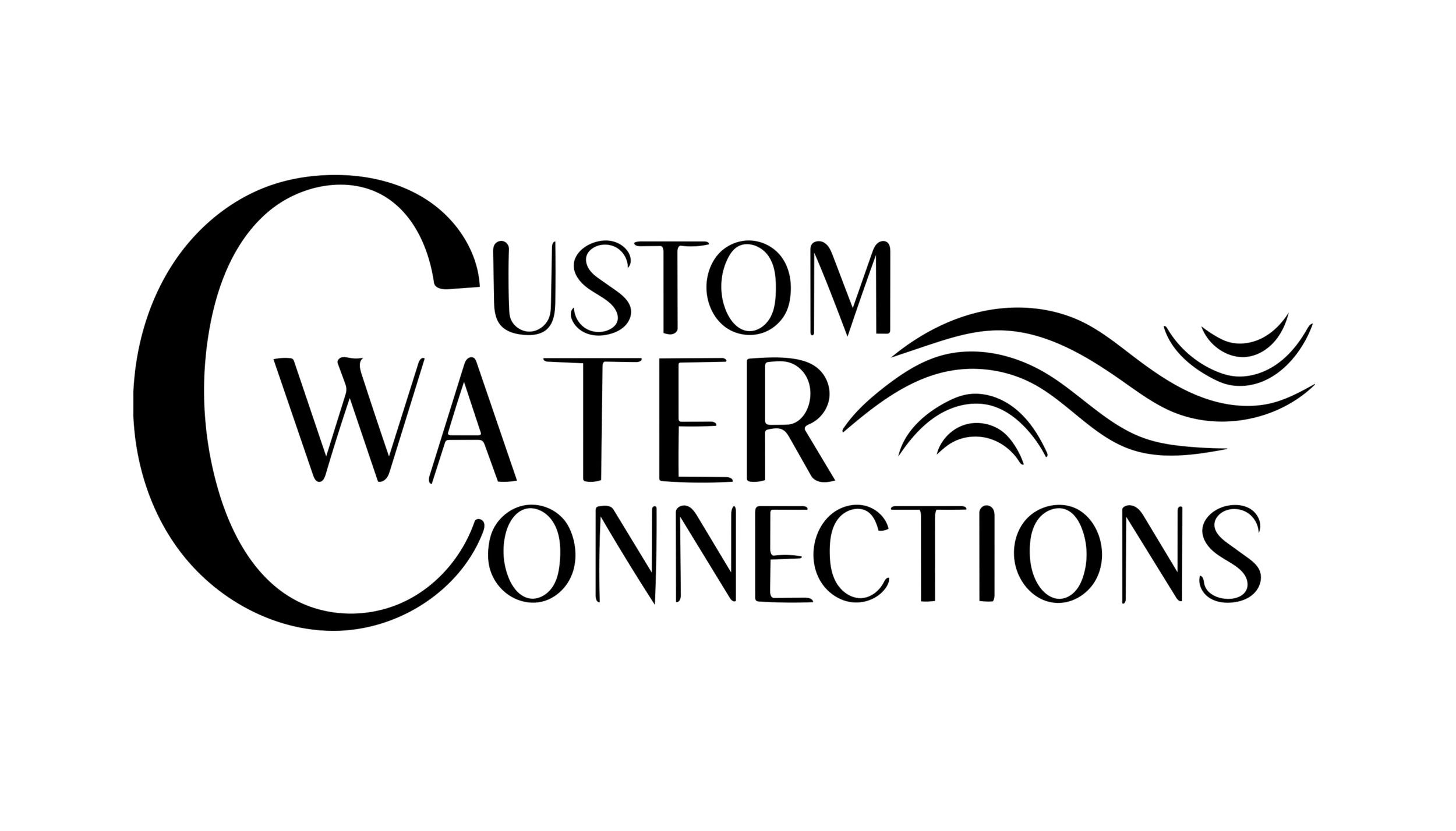 Custom Water Connection - Logo