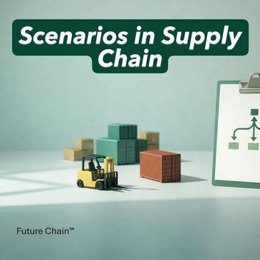 Image depicting warehousing supply chain operations and decision points