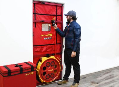 Seattle Blower Door Air Leakage Testing ACH Air Changes Per Hour
