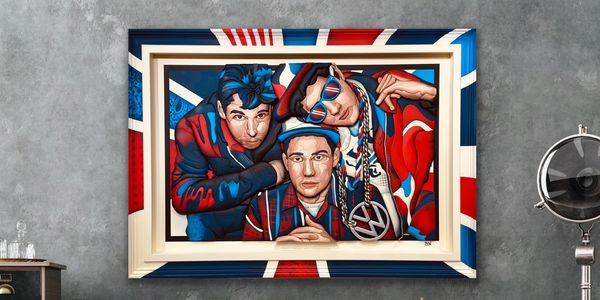 Benxart painting on the wall 