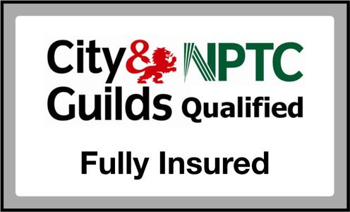 City & Guilds NPTC, Grounds Maintenance, Tree Surgeon, Weed Control, Grass Cutting, Hedge Cutting.