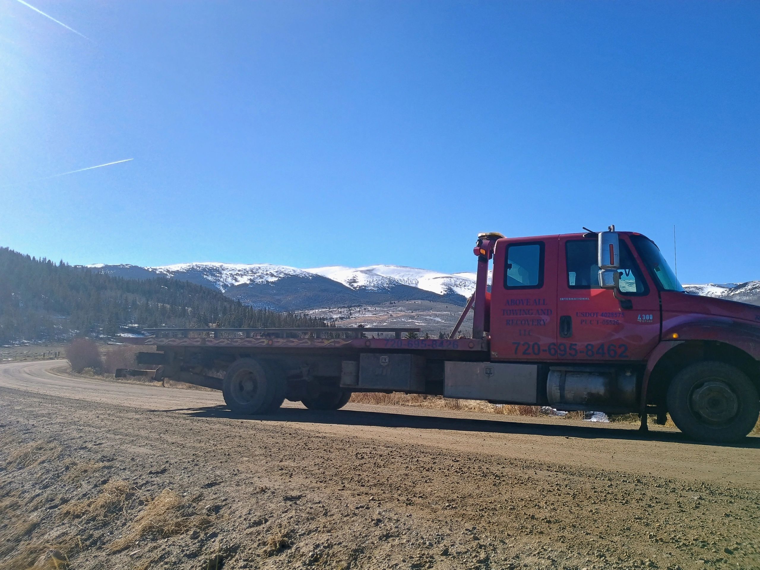 Above All Towing & Recovery logo