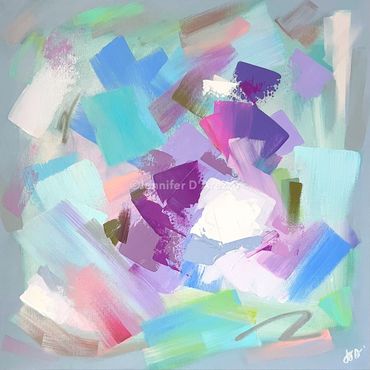 Friendship Bracelet
2022
18"x18" Acrylic on Canvas