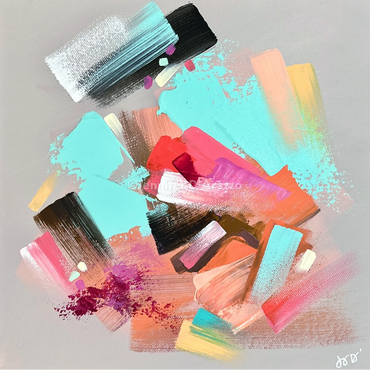 Sugar Sweet Friends
2024
10"x10" Acrylic on Canvas
