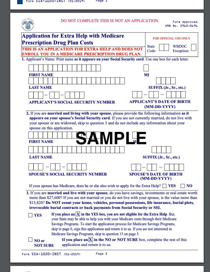 엑스트라 헬프– 메디케어 약값을 크게 줄일 수 있습니다