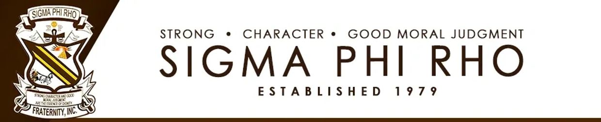 Sigma Phi Rho page header