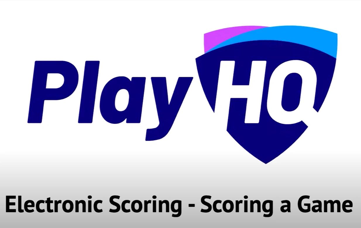 Setting up an electronic scoring session – PlayHQ