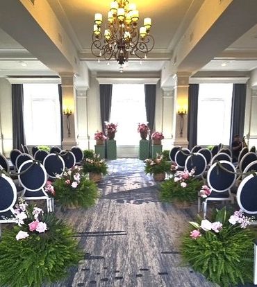 The backup ceremony space.