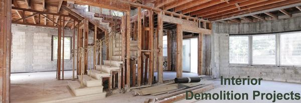 Demolition, Demolishing, Interior Demolition