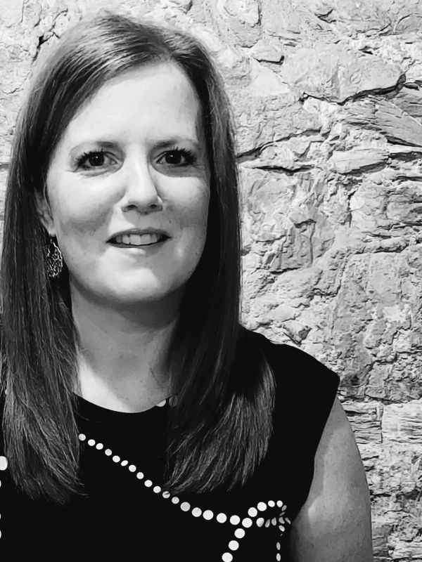 Black and white portrait of Paula Hamilton from A Discerning Life