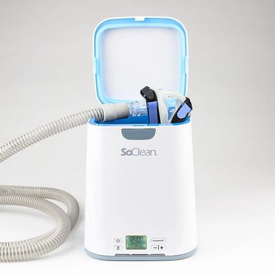 soclean cpap cleaner and sanitizer with cpap mask