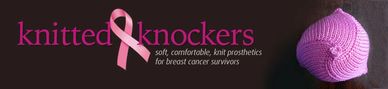 Banner for the knitted knockers national organization