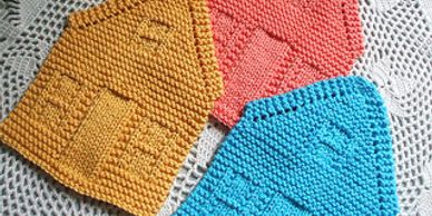Learn to knit - House washcloth