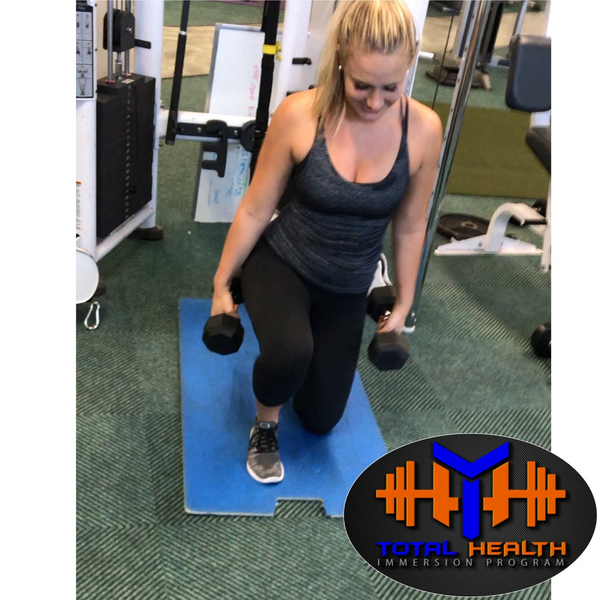 Client Doing A Cardio Based Exercise
