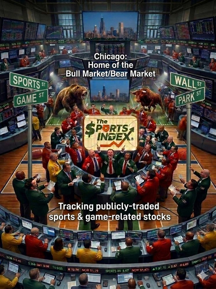 sports index sports stock market business publicly traded game gamification finance investment