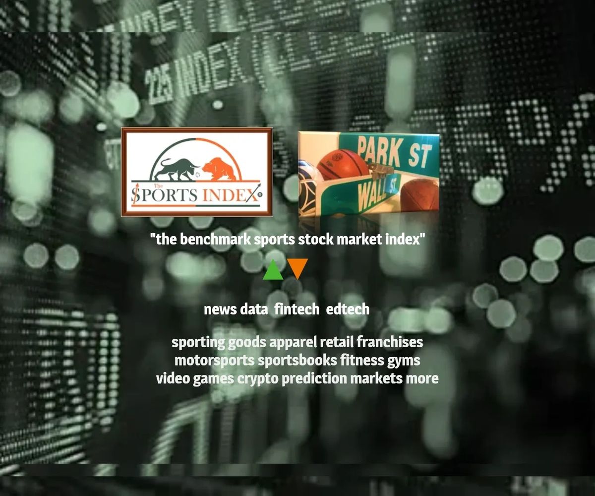 the sports index sports stock market sports business news fintech edtech sports investment benchmark