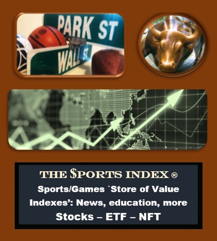 sports index stock market wall street crypto nft store of value gamification games token securities