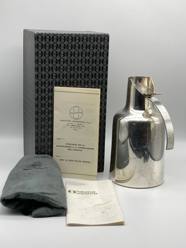Lino sabattini  oglala thermos or water flask in original packaging modernist design italian