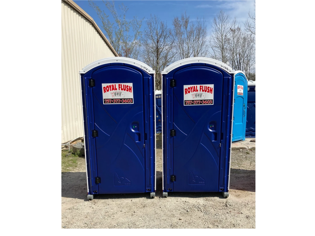 The ROYAL BLUE Portable Toilet  Special Events Portable Toilet