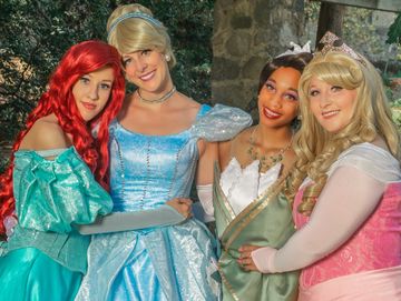 Princess Party, Superhero Party, Raleigh, North Carolina, Knightdale, Wake Forest, Cinderella, Ariel