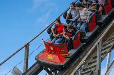 White Lightning Rollercoaster at Fun Spot Orlando 