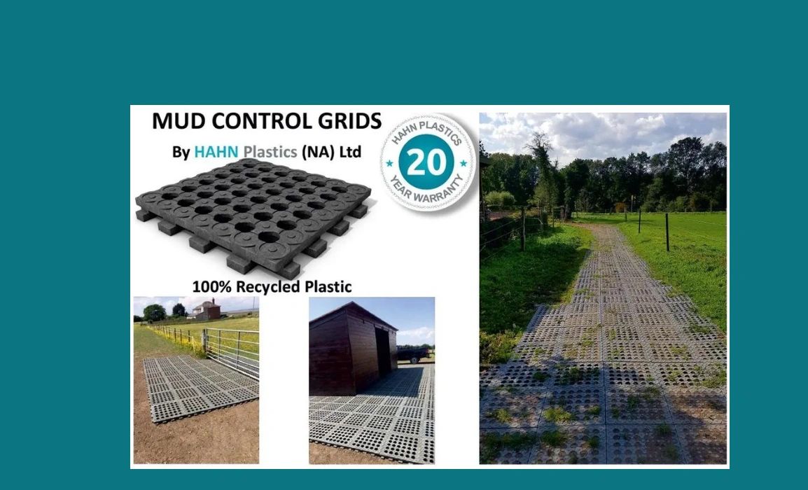 Mud Control Grids by HAHN Plastics – Instant solution to mud made of 100%  recycled plastic