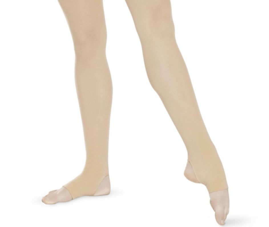 Tan Stirrup Tights