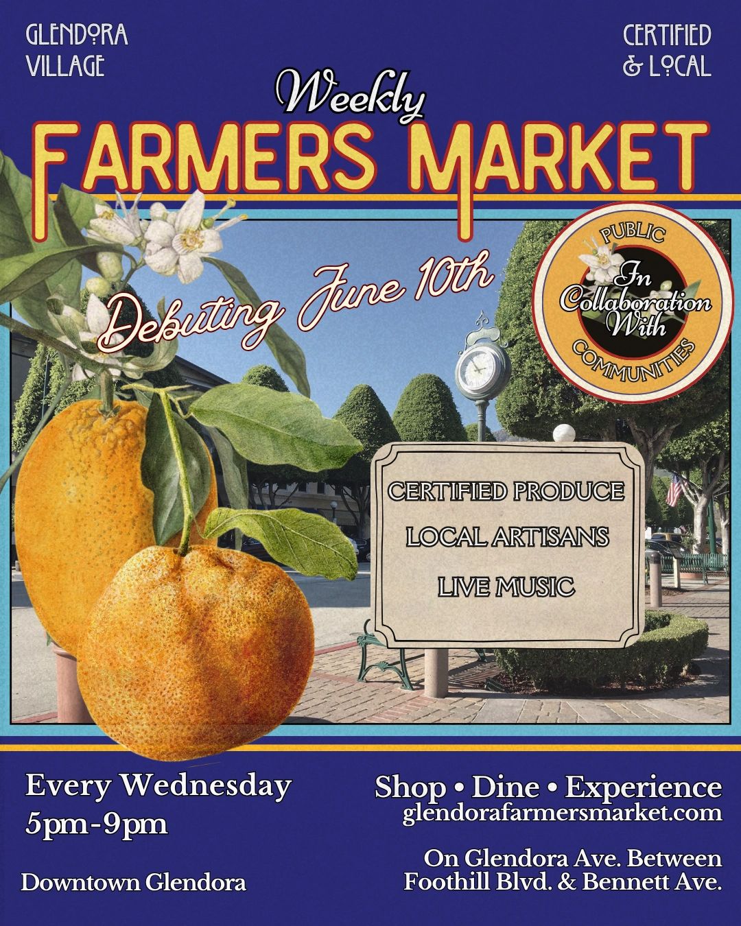 Village Farmers Market Flyer