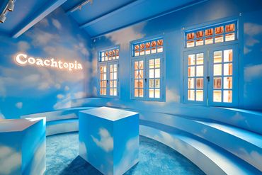 interior photography of Coach Play Singapore Shophouse