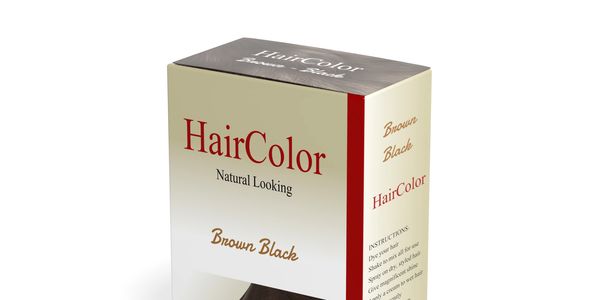 hair color folding cartons