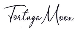 Elegant cursive logo reading 'Tortuga Moon'.