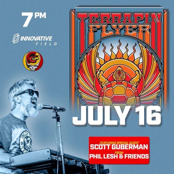 On July 16, Terrapin flyer will feature special guest, Scott Guberman from Phil and friends for a sp