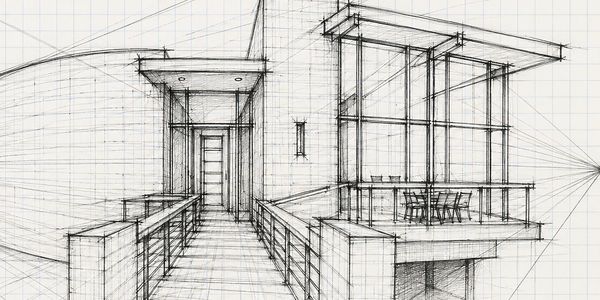 Sedona-midcentury-dwell-luxury-rental-doeller-jazz-speakeasy-architect-drawing-richard caviness