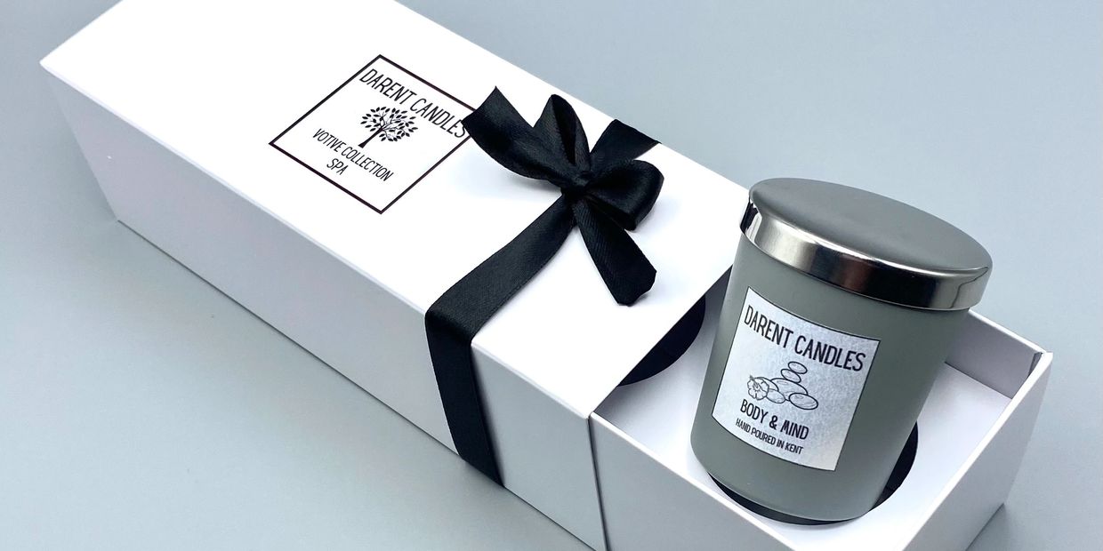 Spa Votive Gift Box and candle