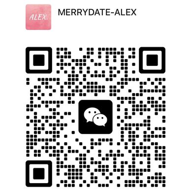 QR code for WeChat contact named MERRYDATE-ALEX.